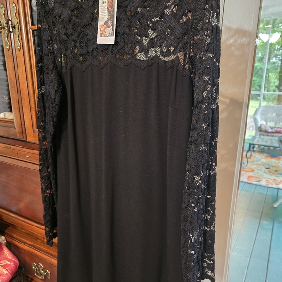 Karen Kane Dresses & Skirts - Karen Kane Black Sheath Long Sleeve Dress
